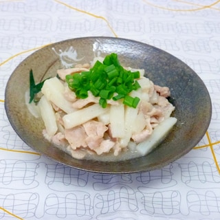 豚肉と長芋の炒め煮
